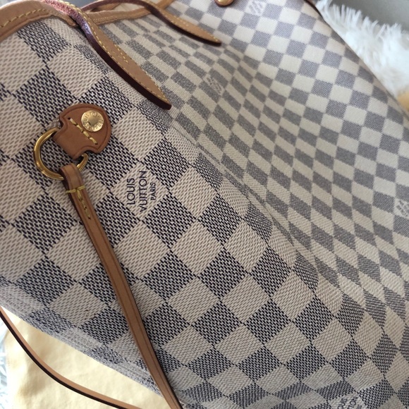 Louis Vuitton Neverfull Azur MM - Picture 2 of 9
